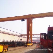 Double Girder Semi Gantry Crane for Workshop